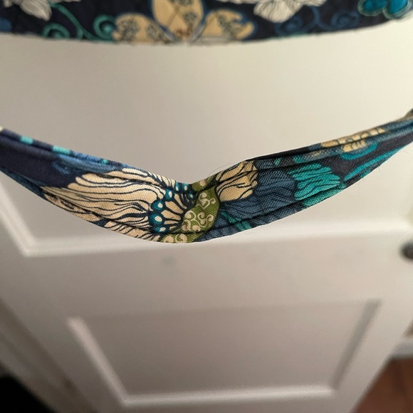 Vera Bradley Small Tote in Mod Floral Blue - Picture 10 of 11